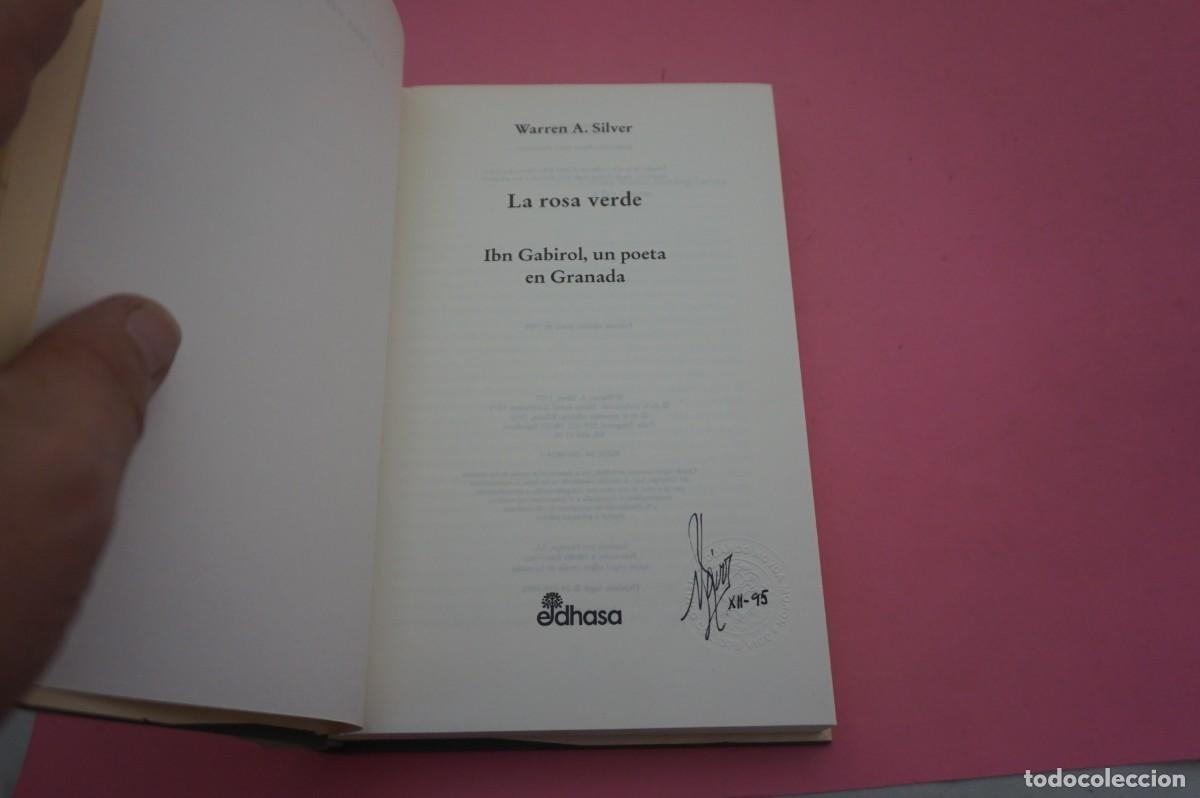 Libros: AR20C/ LA ROSA VERDE - WARREN A. SILVER / EDITORIAL EDHASA - Foto 2