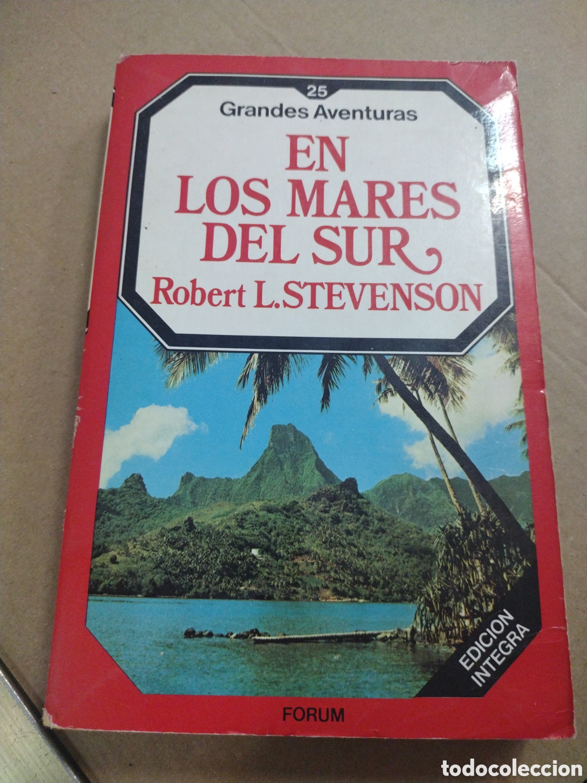 Libros: En los mares del Sur. Robert L. Stevenson. FORUM - Foto 1
