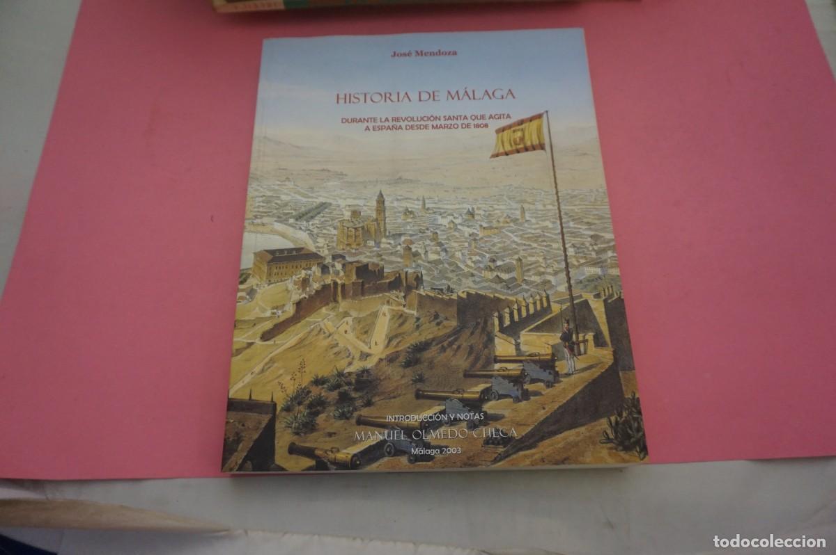 Libros: AR21C/ HISTORIA DE MALAGA - JOSE MENDOZA - Foto 1