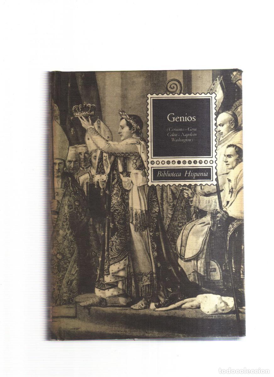 Libros: GENIOS BIBLIOTECA HISPANIA - Foto 1