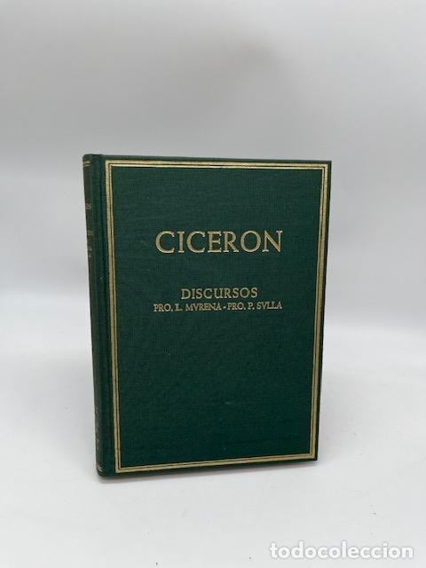 Libros: CICER&Oacute;N. - Discursos. Defensa de L. Murena y P. Sila. - Foto 1