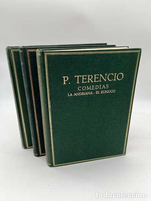 Libros: TERENCIO. - Comedias. 3 volumenes. - Foto 1