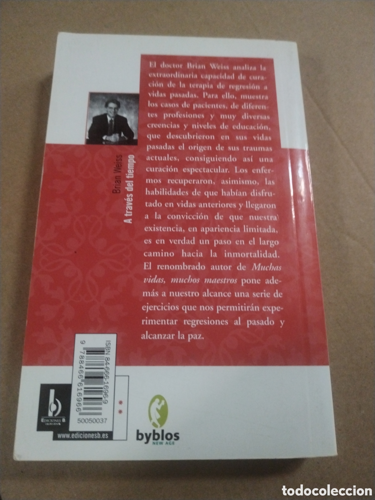 Libros: A TRAVES DEL TIEMPO. Brian Weiss - Foto 2