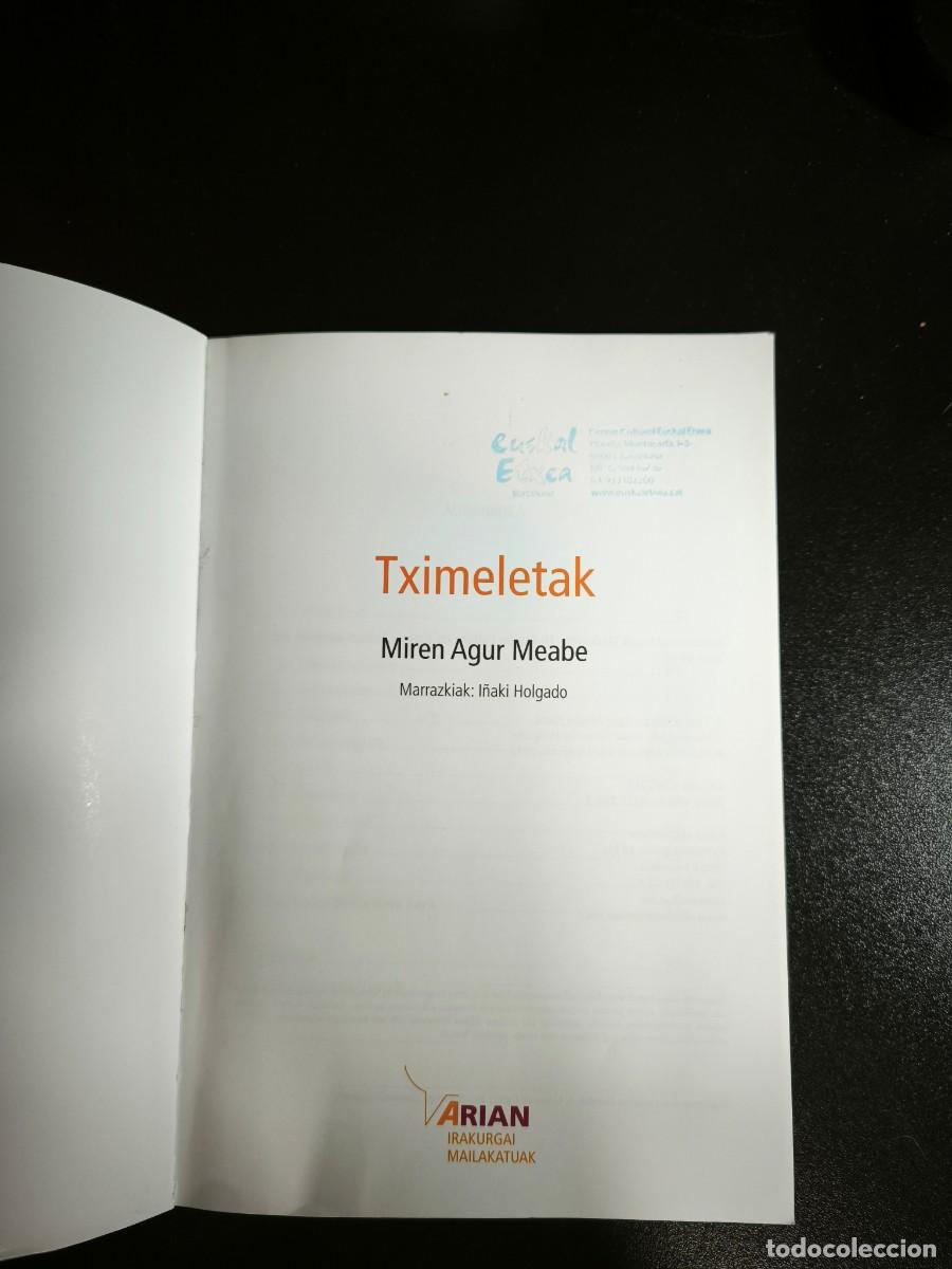 Libros: Tximeletak - Miren Agur Meabe - Foto 4