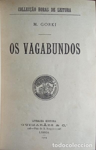 Libros: GORKI. (Maximo) - OS VAGABUNDOS. - Foto 2