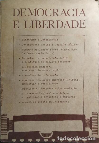 Libros: DEMOCRACIA E LIBERDADE, ABRIL/MAIO 1982. - Foto 1