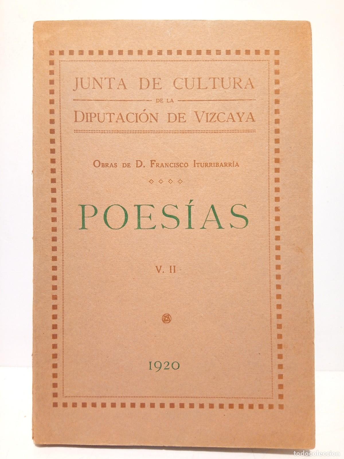 Libros: ITURRIBARRIA, Francisco de - Poes&iacute;as - Foto 1