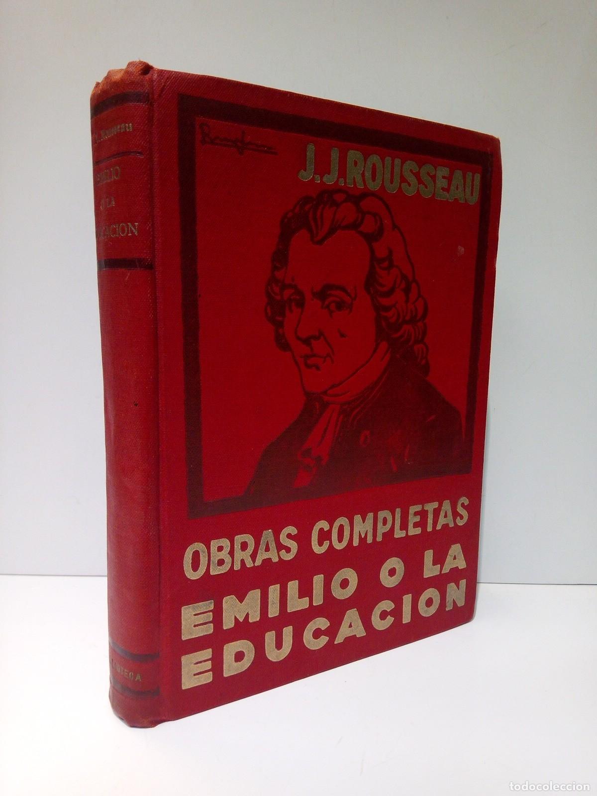 Libros: ROUSSEAU, J. J. - Emilio o la educaci&oacute;n - Foto 1