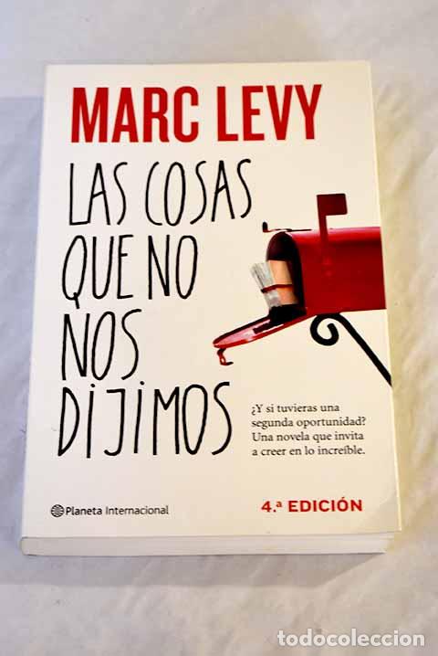 Libros: Las cosas que no nos dijimos.- Levy, Marc - Foto 1