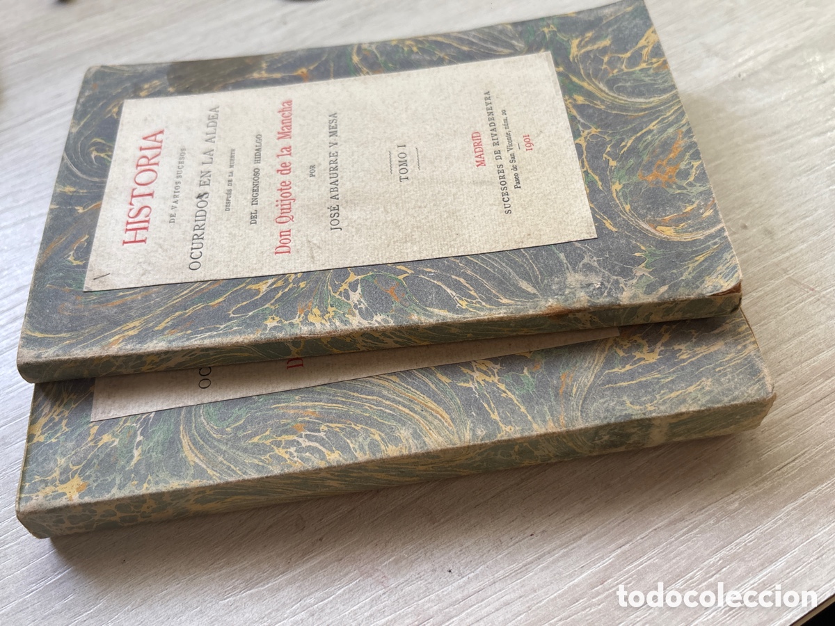 Libros: HISTORIA DE VARIOS SUCESOS OCURRIDOS EN LA ALDEA(2 tomos) - Foto 2