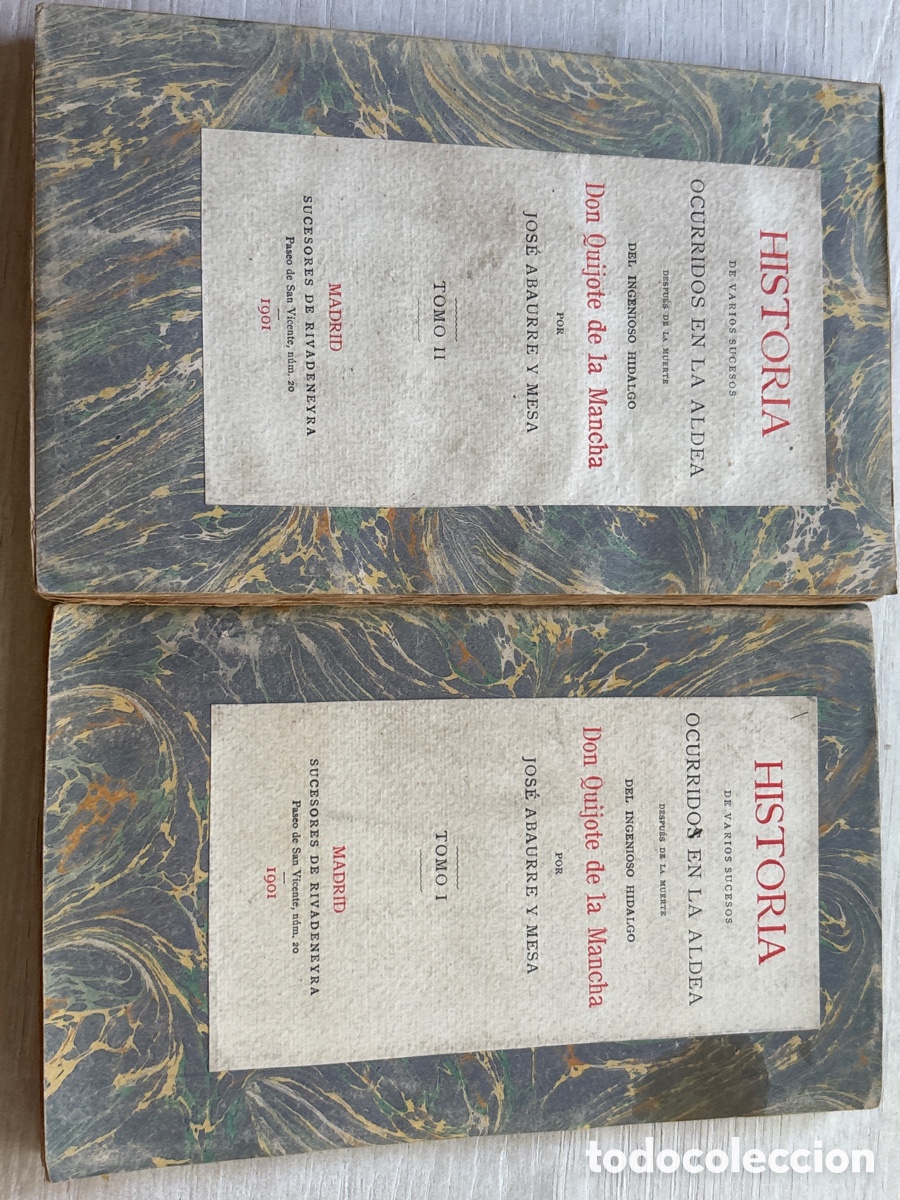 Libros: HISTORIA DE VARIOS SUCESOS OCURRIDOS EN LA ALDEA(2 tomos) - Foto 1