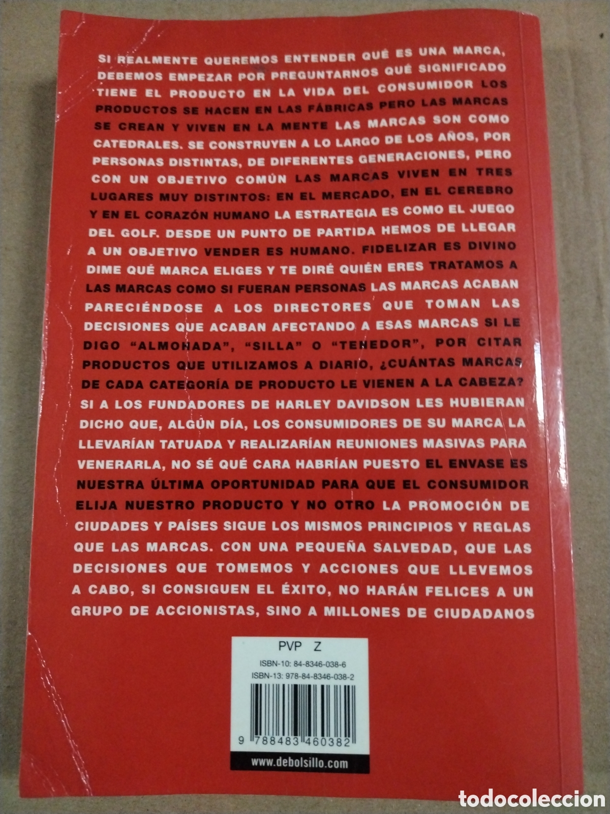 Libros: EL LIBRO ROJO DE LAS MARCAS. LUIS BASSAT. - Foto 2
