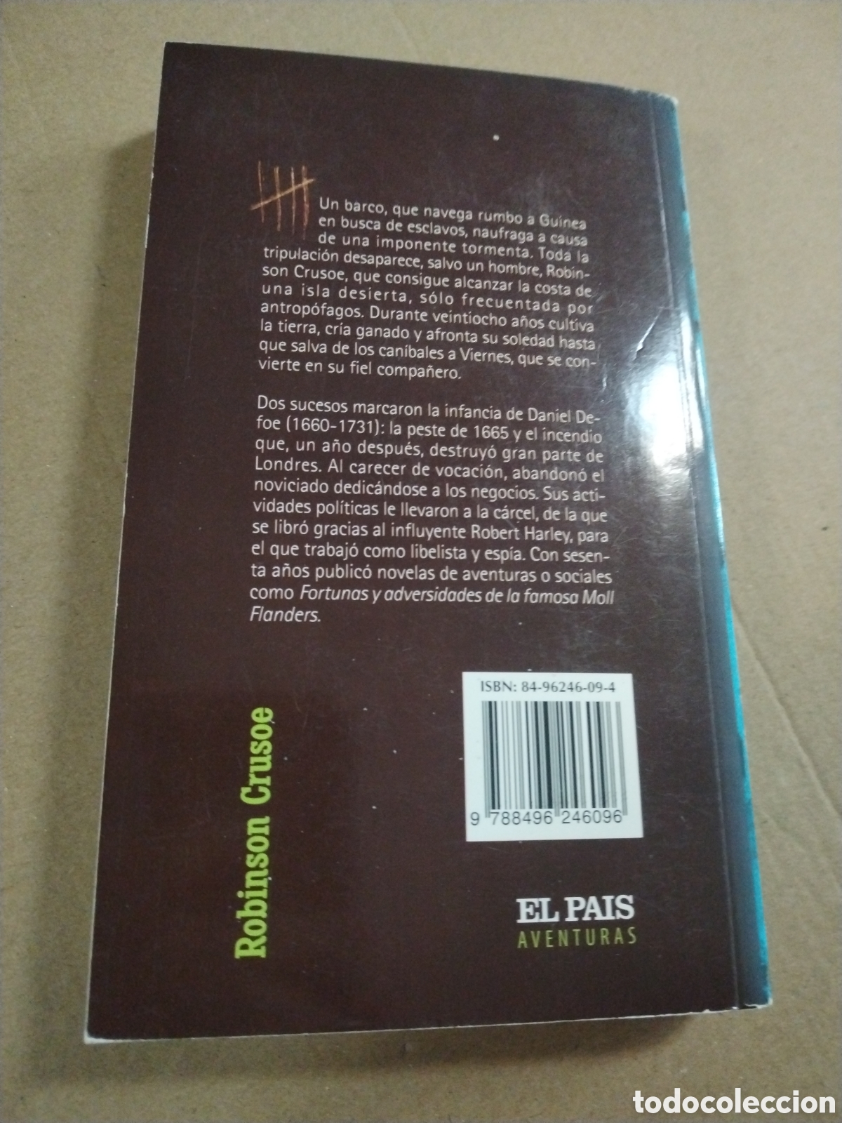 Libros: Robinson Crusoe. Daniel Defoe - Foto 2