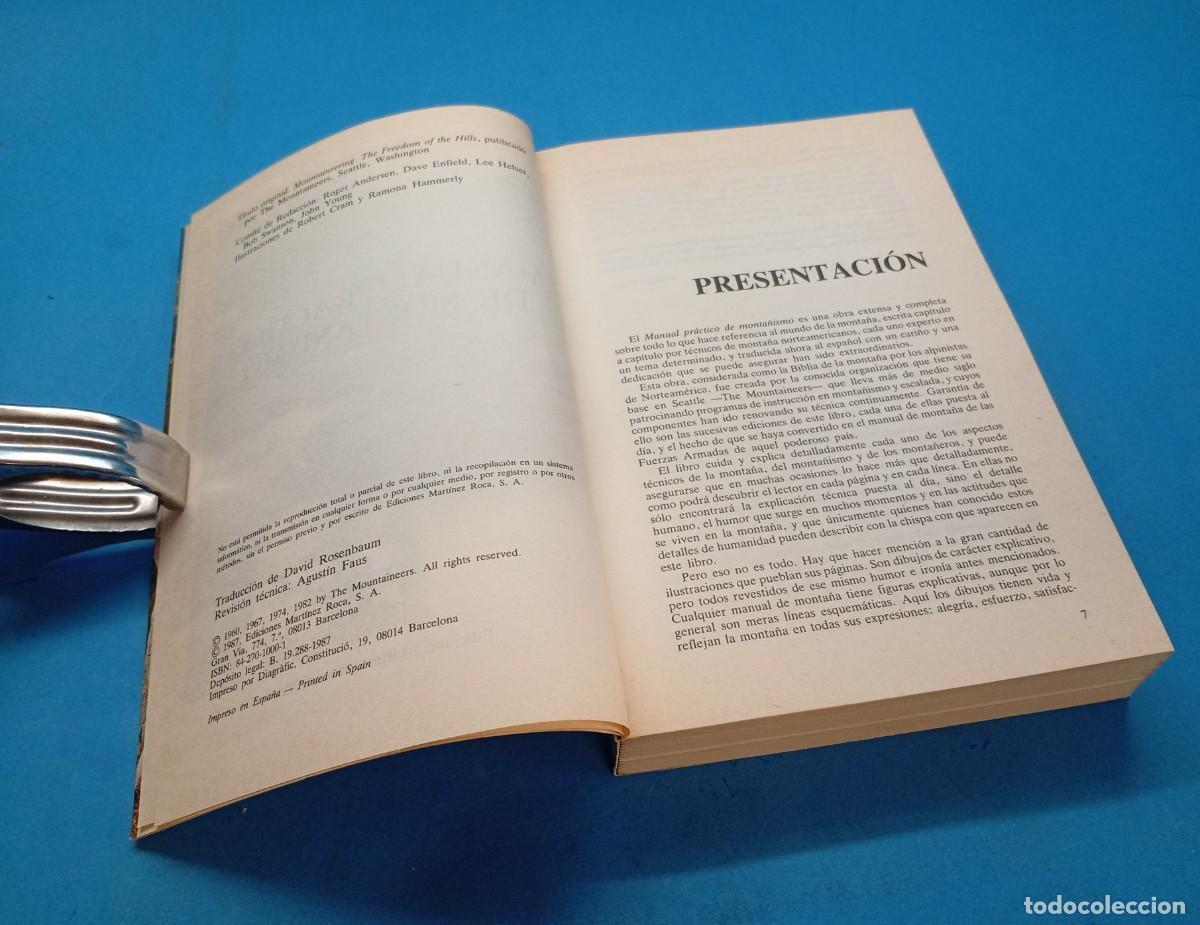 Libros: MANUAL PR&Aacute;CTICO DE MONTA&Ntilde;ISMO.- ED. PETERS - Foto 3