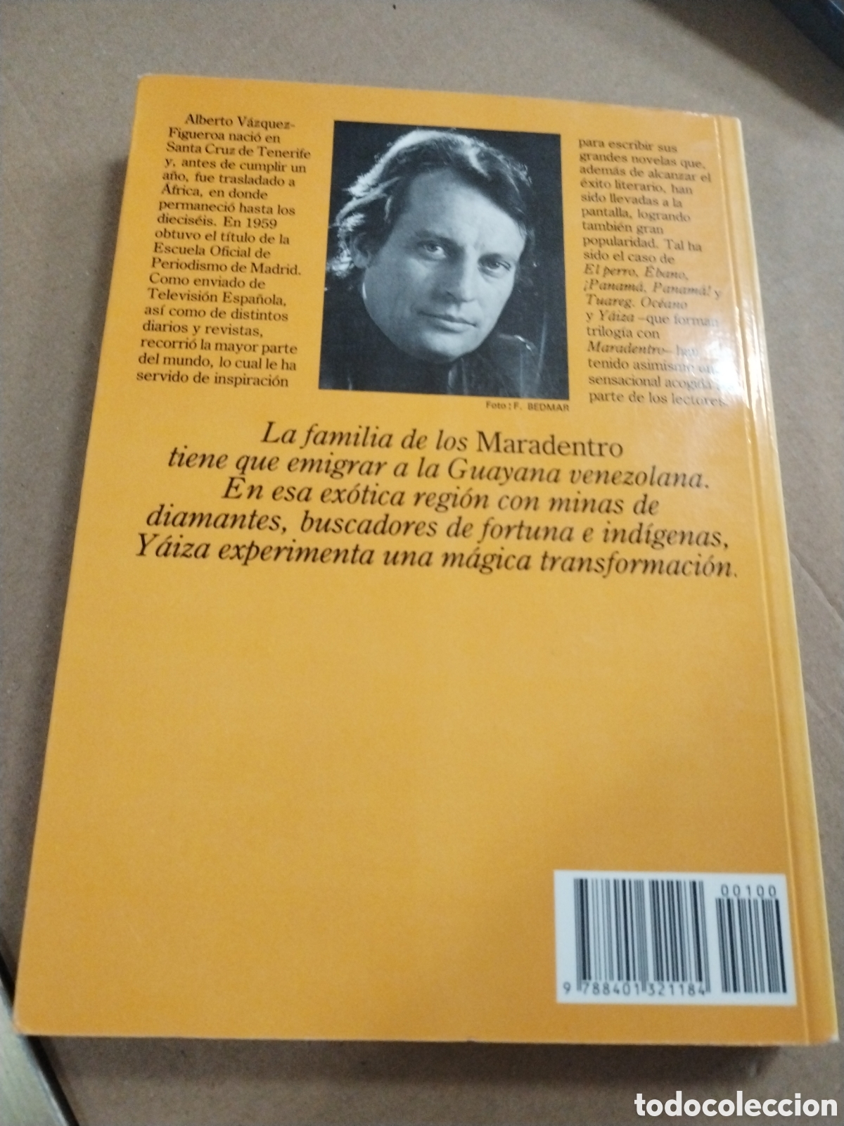 Libros: MARADENTRO. Alberto V&aacute;zquez-Figueroa. CL - Foto 2