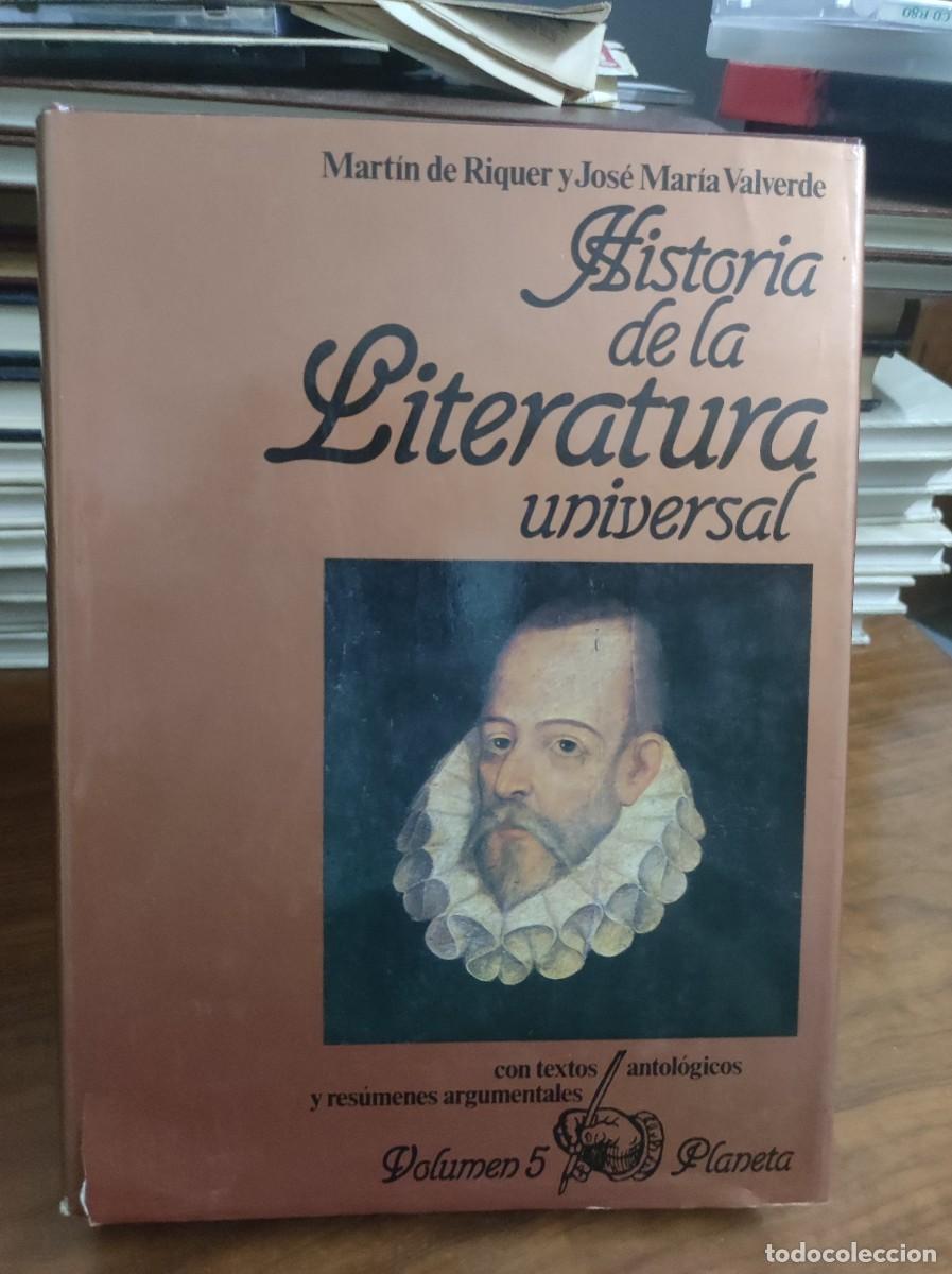 Libros: HISTORIA DE LA LITERATURA UNIVERSAL VOLUMEN 5 - Foto 1