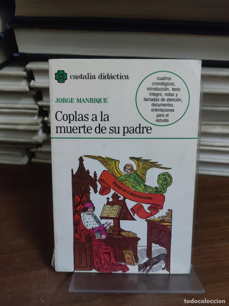Libros: COPLAS A LA MUERTE DE SU PADRE - MANRIQUE, JORGE - Foto 1