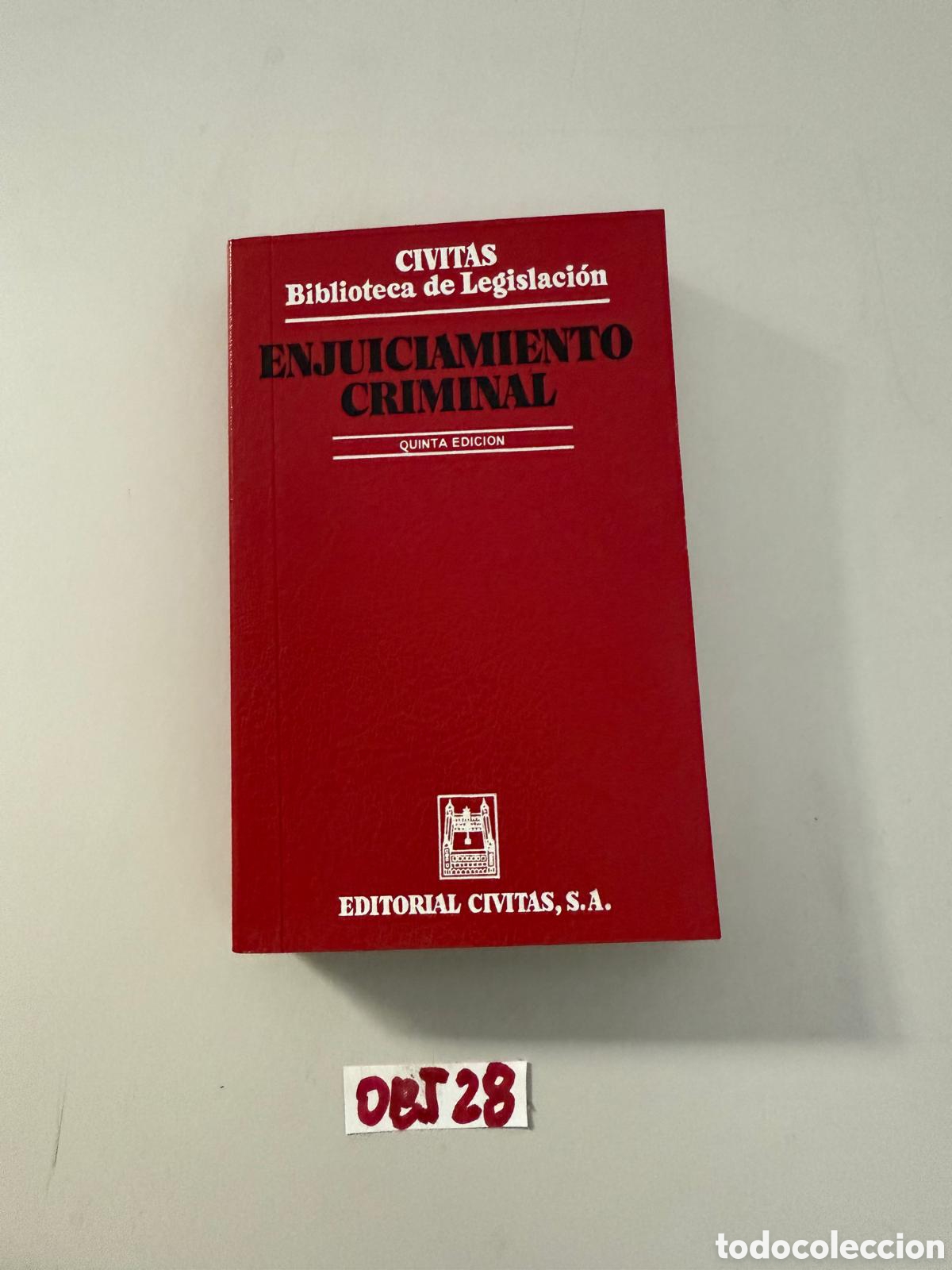 Libros: Enjuiciamiento criminal - Foto 1
