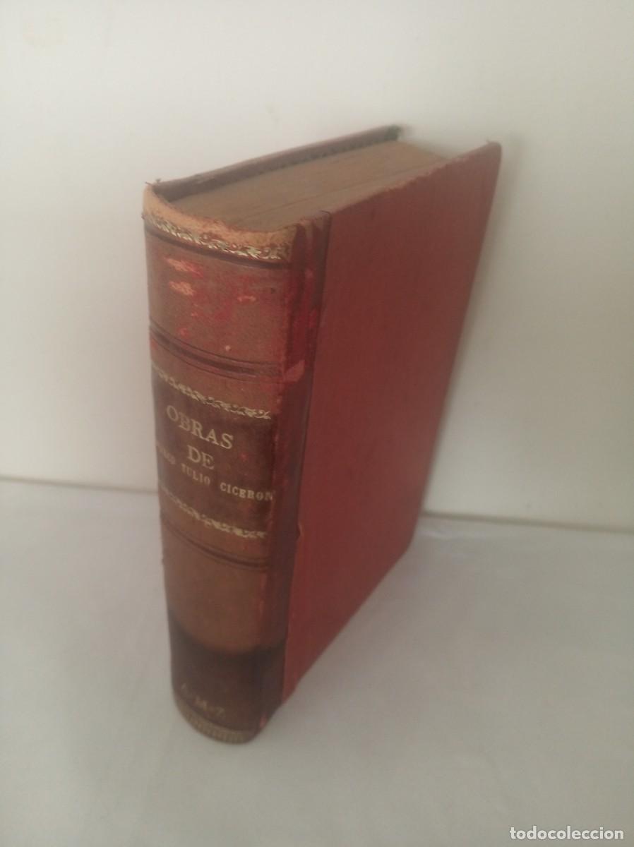 Libros: OBRAS COMPLETAS ( MARCO TULIO CICERON , 1889 , Tomos 1 y 2 ) - Foto 1