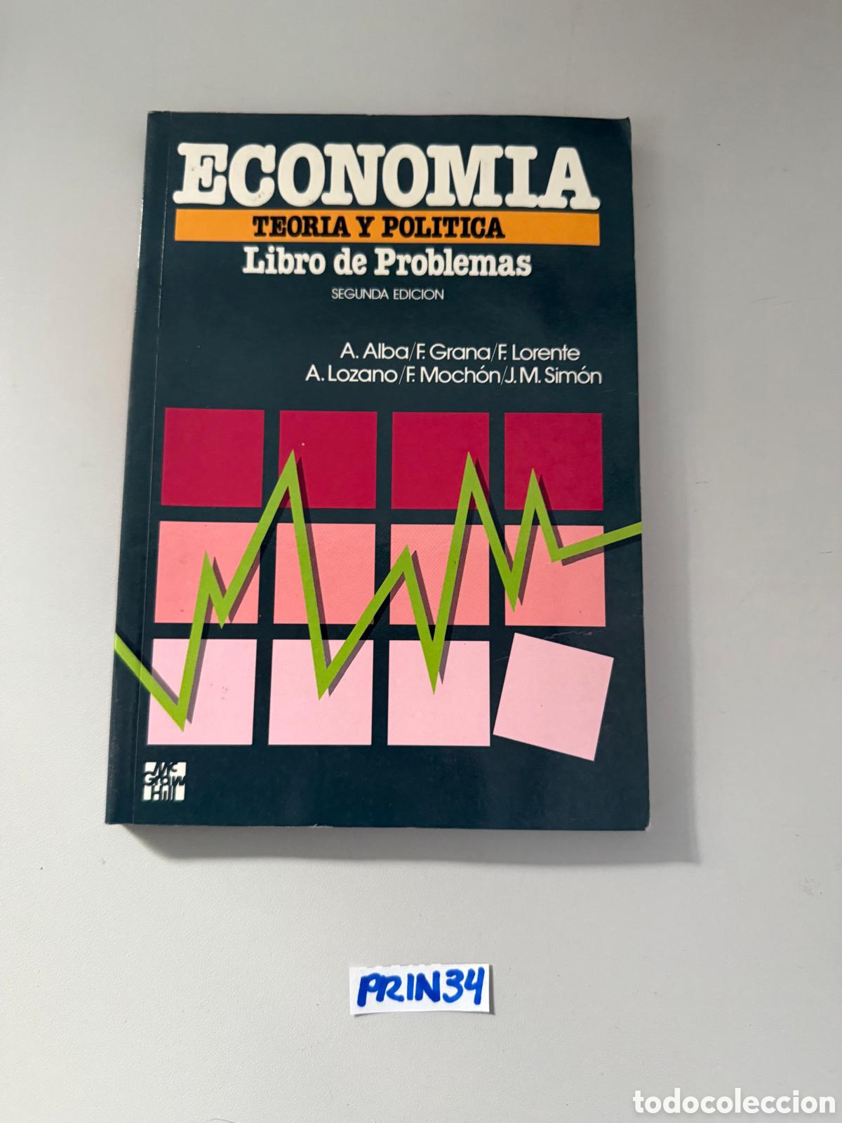 Libros: Econom&iacute;a, libro de problemas - Foto 1