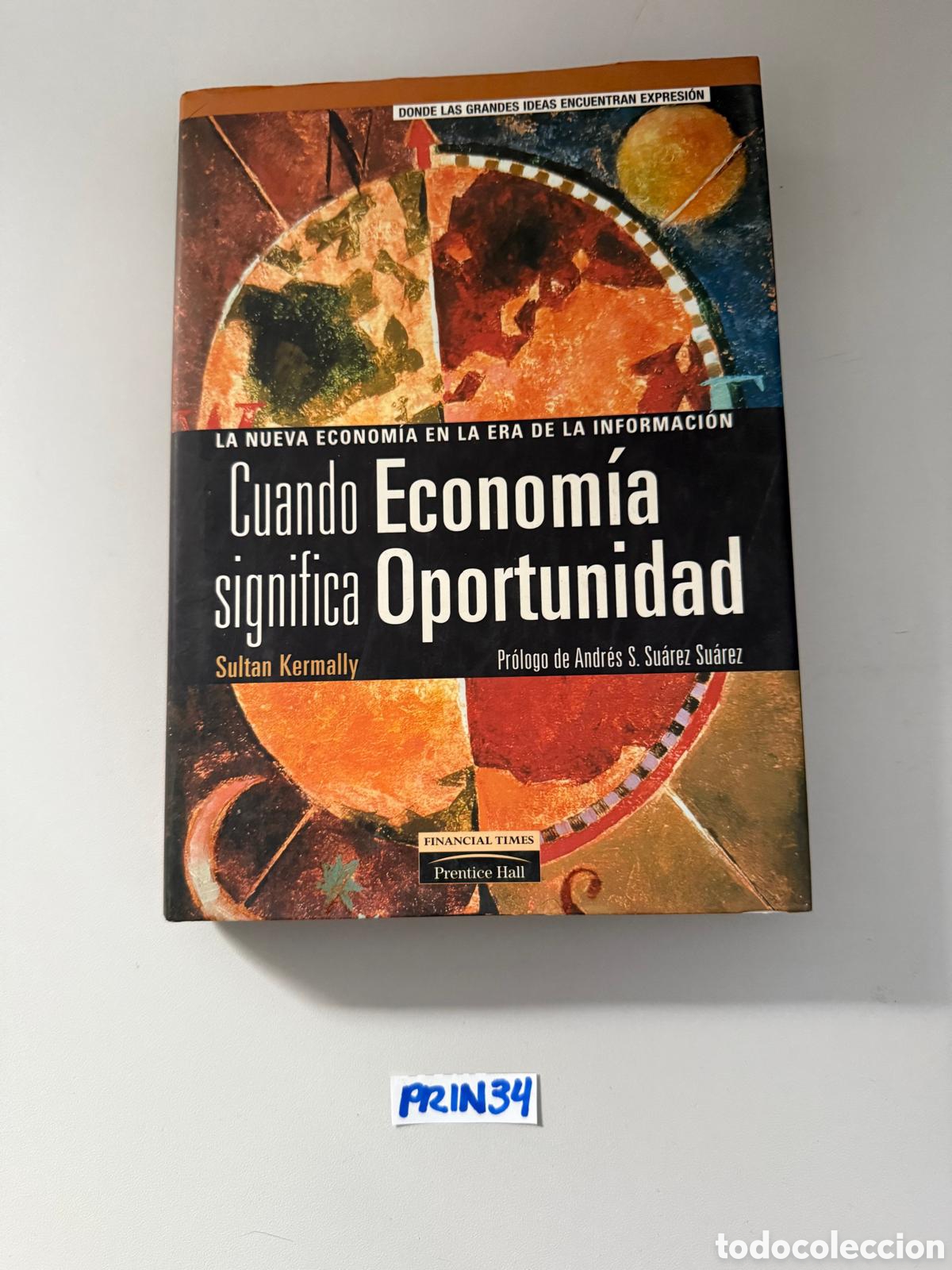Libros: Libro de: cuando econom&iacute;a significa oportunidad - Foto 1