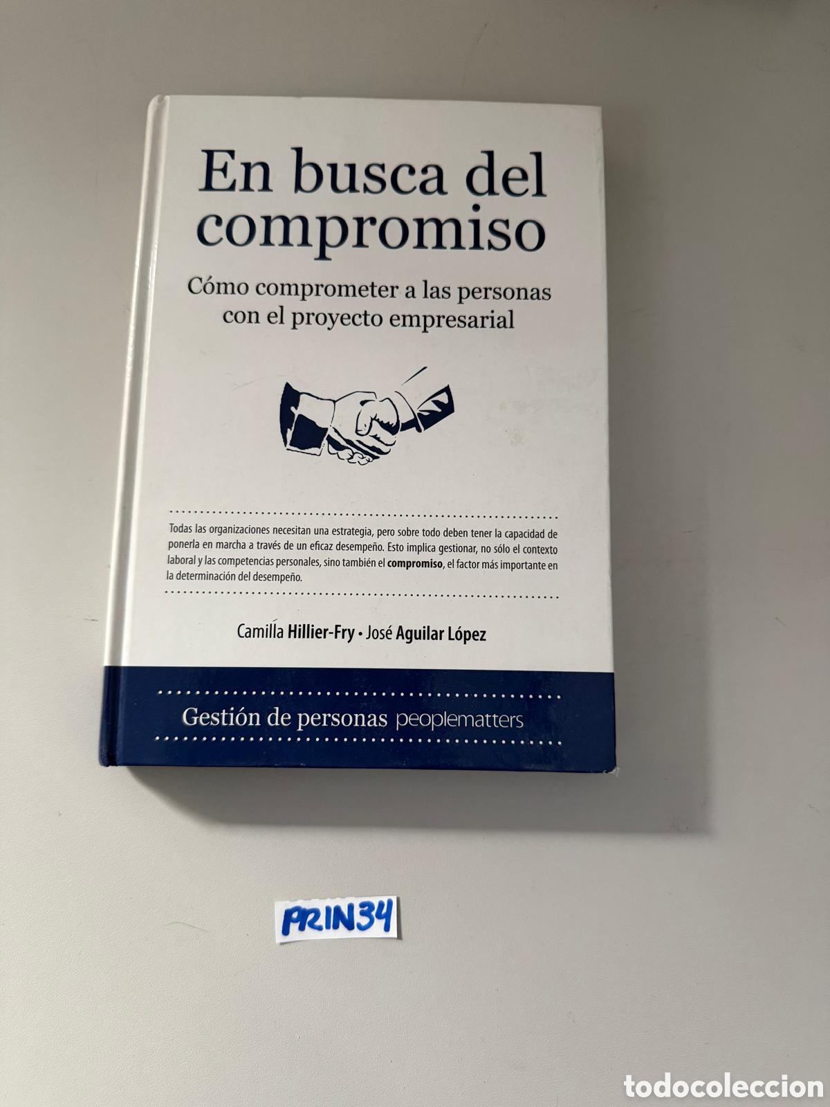 Libros: Libro de: en busca del compromiso - Foto 1