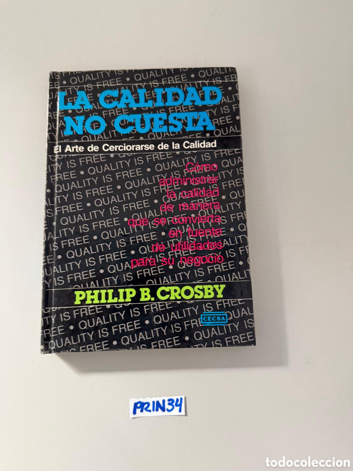 Libros: Libro de: la calidad no cuesta - Foto 1