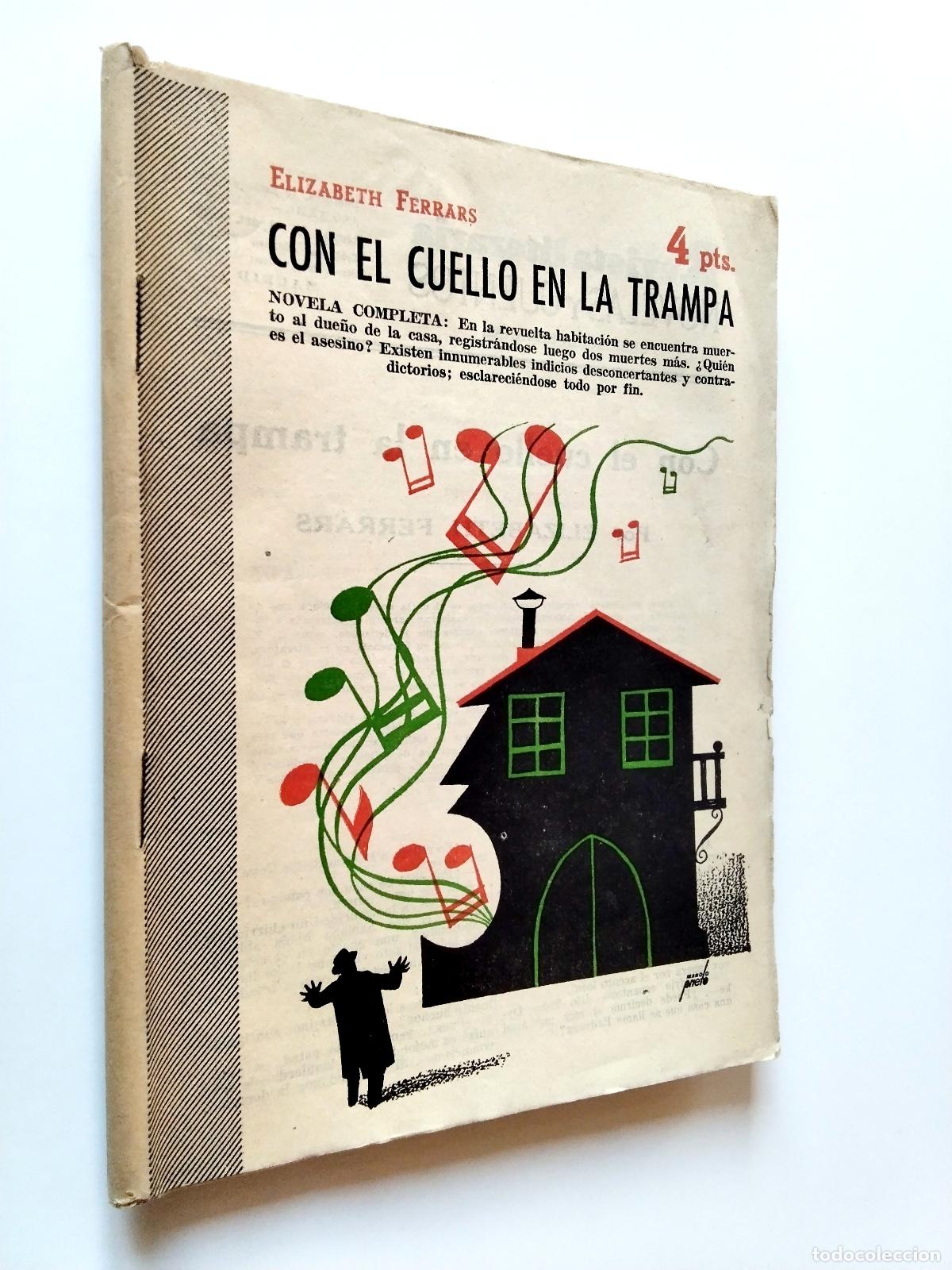 Libros: Elizabeth Ferrars - Con el cuello en la trampa - Foto 1