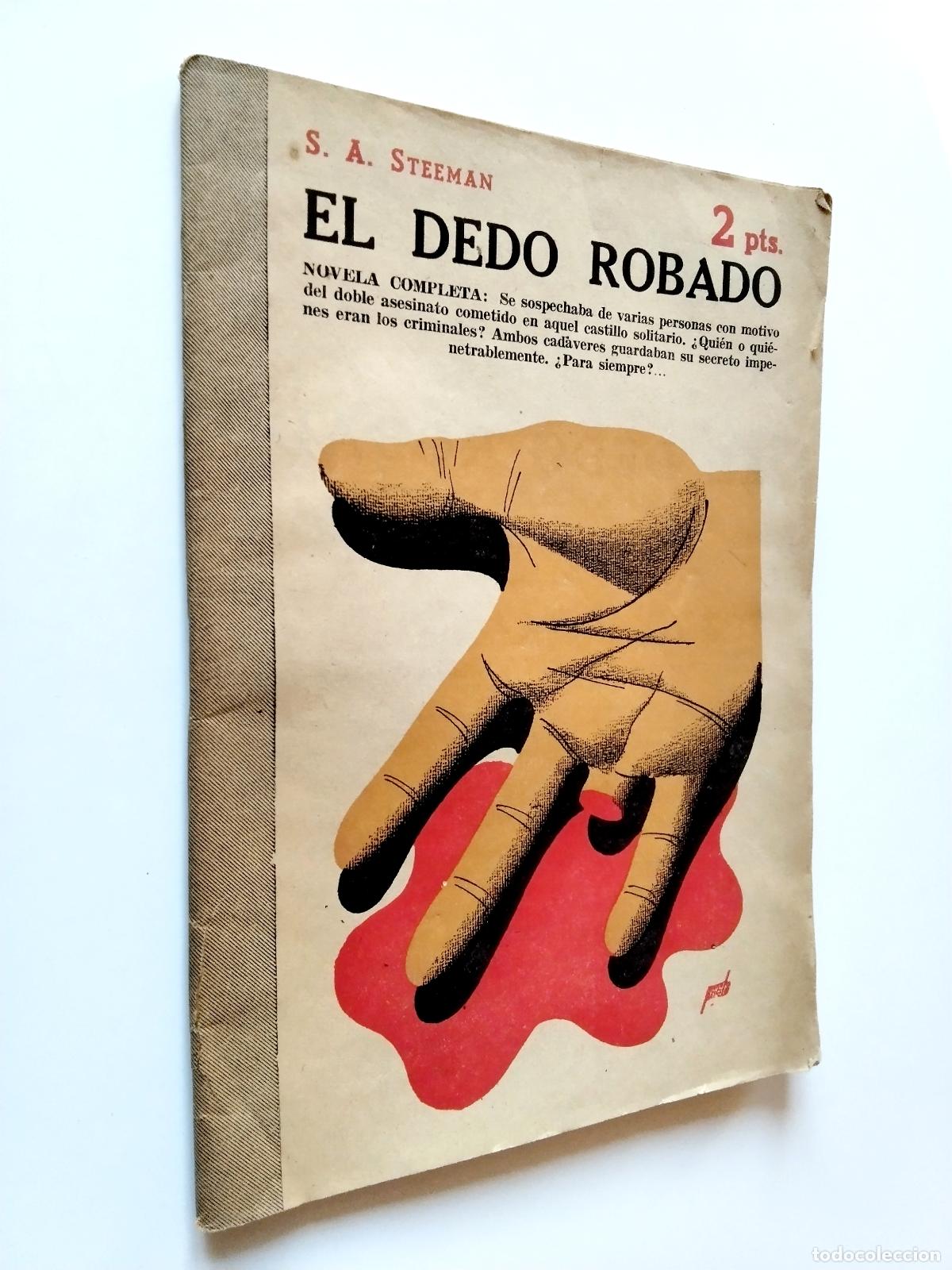 Libros: S. A. Steeman - El dedo robado - Foto 1
