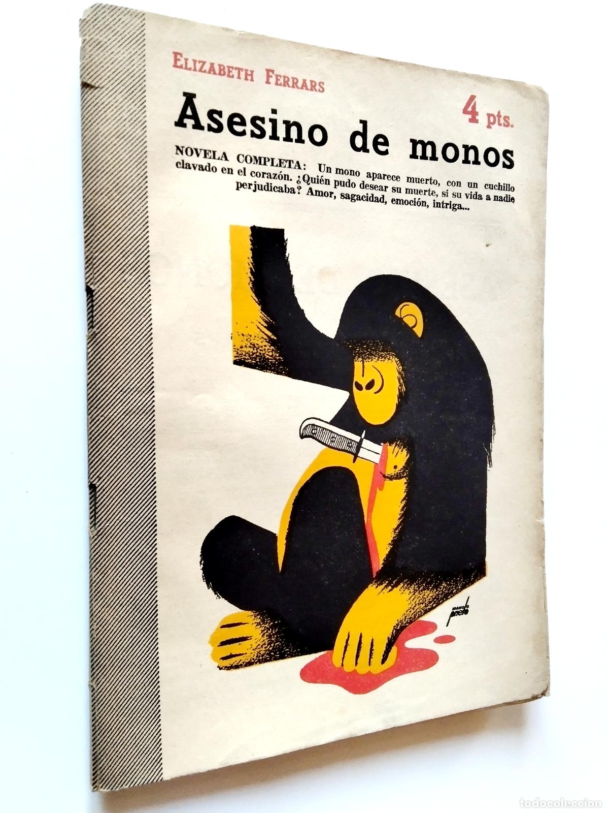Libros: Elizabeth Ferrars - Asesino de monos - Foto 1