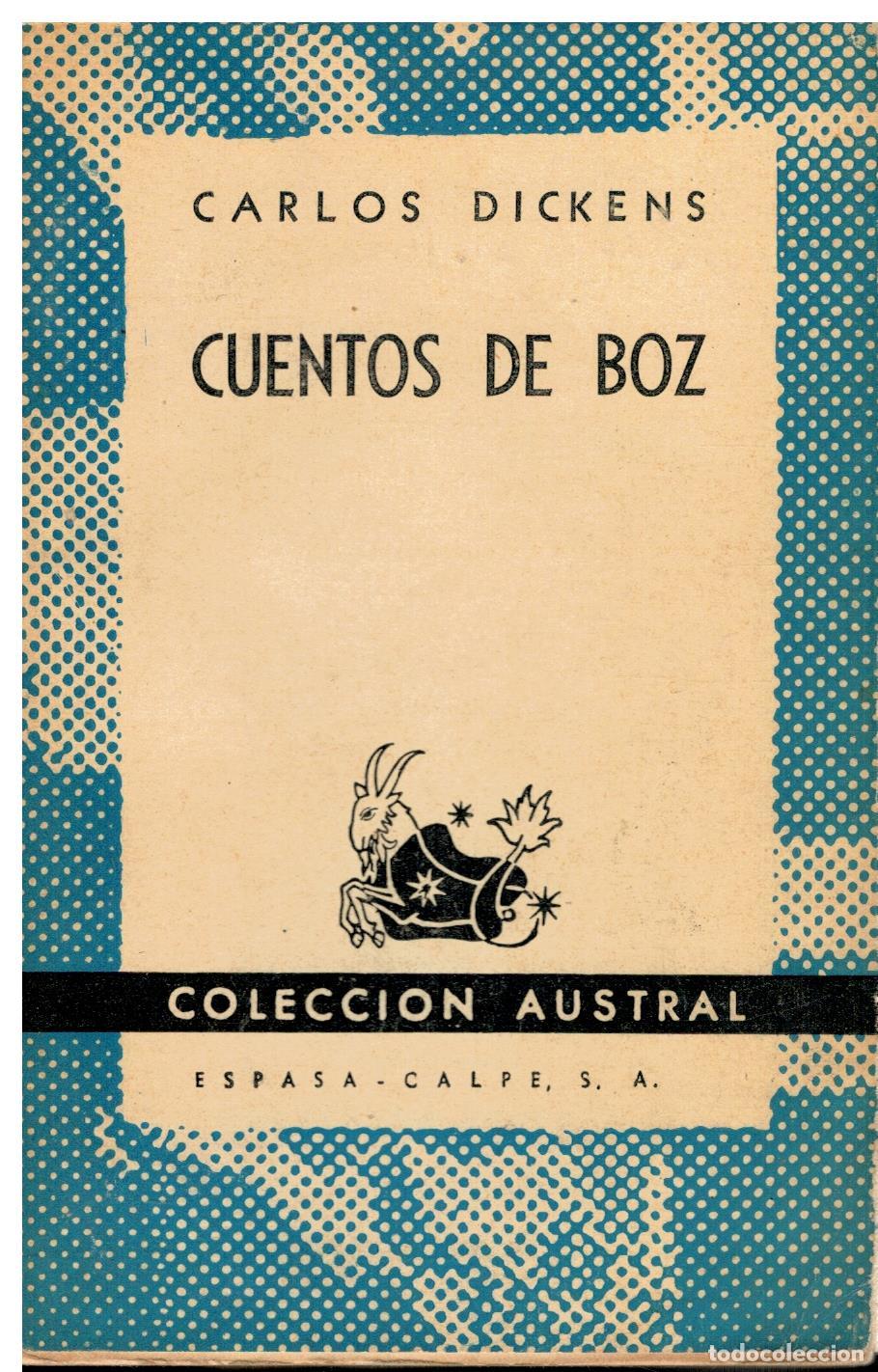 Libros: CUENTOS DE BOZ. Traducci&oacute;n y pr&oacute;logo de Rosendo Llatas. - Foto 1
