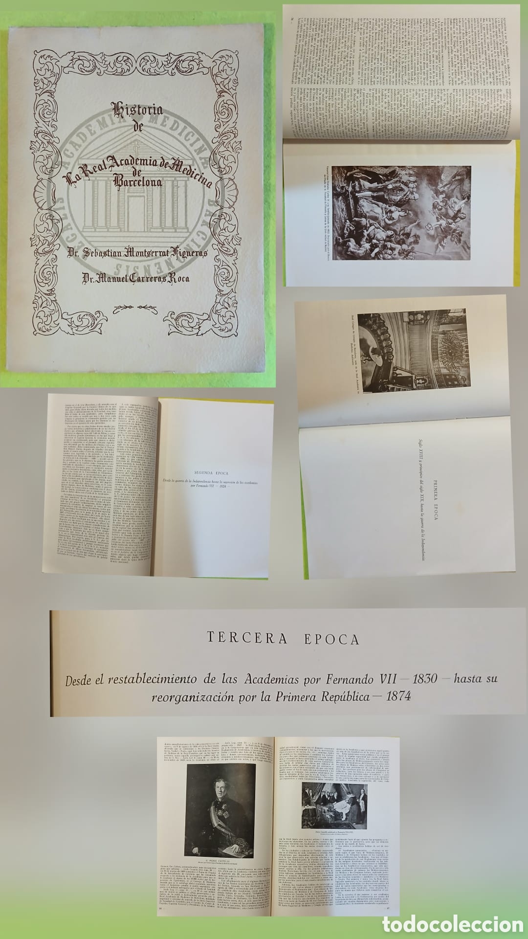Libros: Historia de la R. Acad.de BCN de Medicina - Foto 3