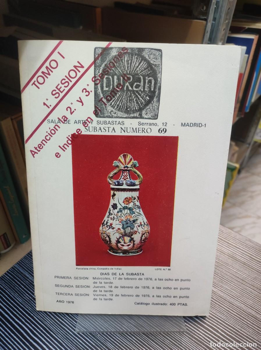 Libros: DURAN SALA DE ARTE Y SUBASTAS SUBASTA NUMERO 69 - Foto 1