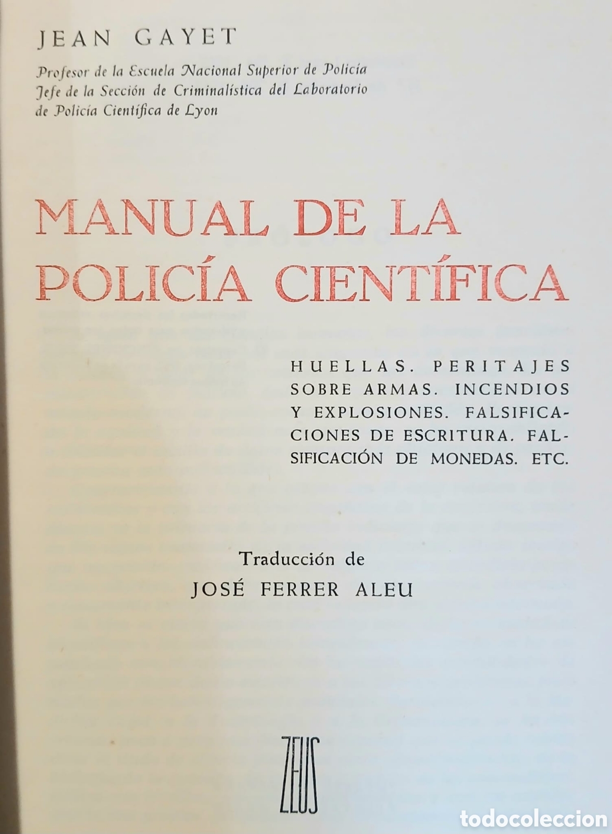 Libros: Manual de la policia cientifica - Foto 3