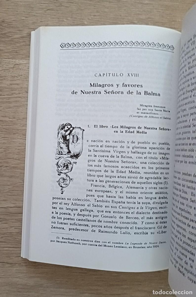 Libros: Historia de Nuestra Se&ntilde;ora de la Balma, Ram&oacute;n Ejarque, 1995 - Foto 5