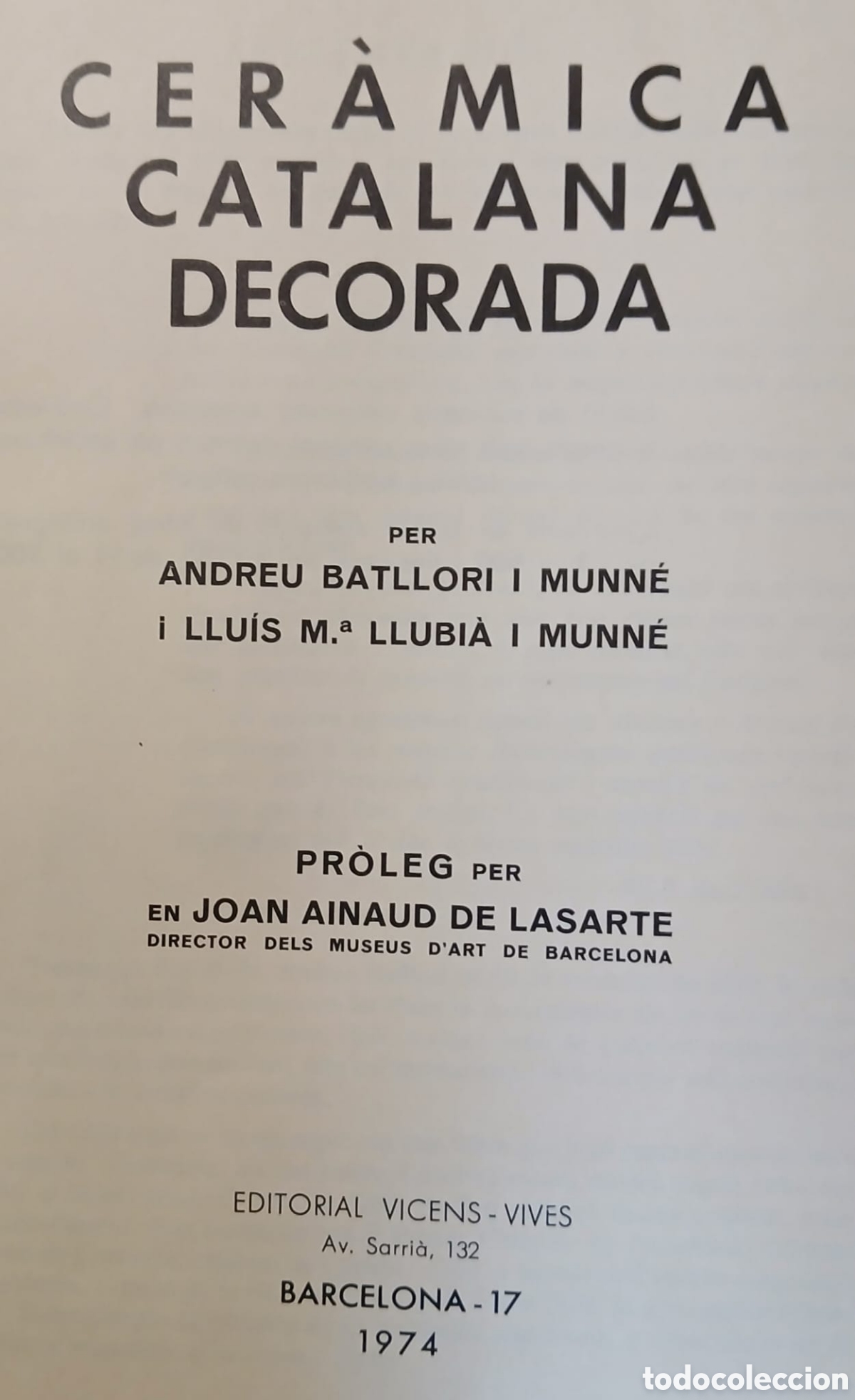 Libros: Cer&aacute;mica catalana decorada - Foto 3