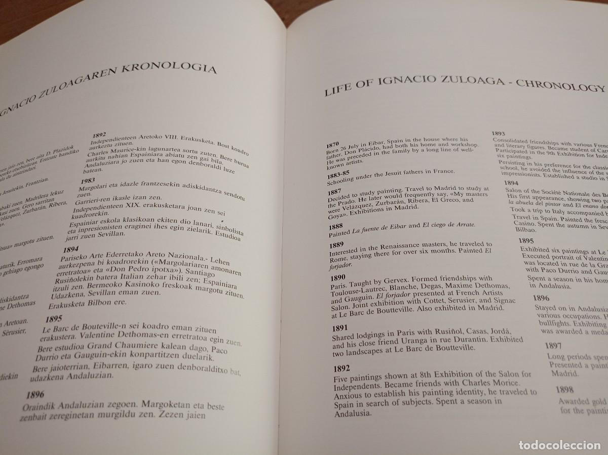 Libros: IGNACIO ZULOAGA. Exhibici&oacute;n Museo de Bellas Artes de Bilbao - Foto 8