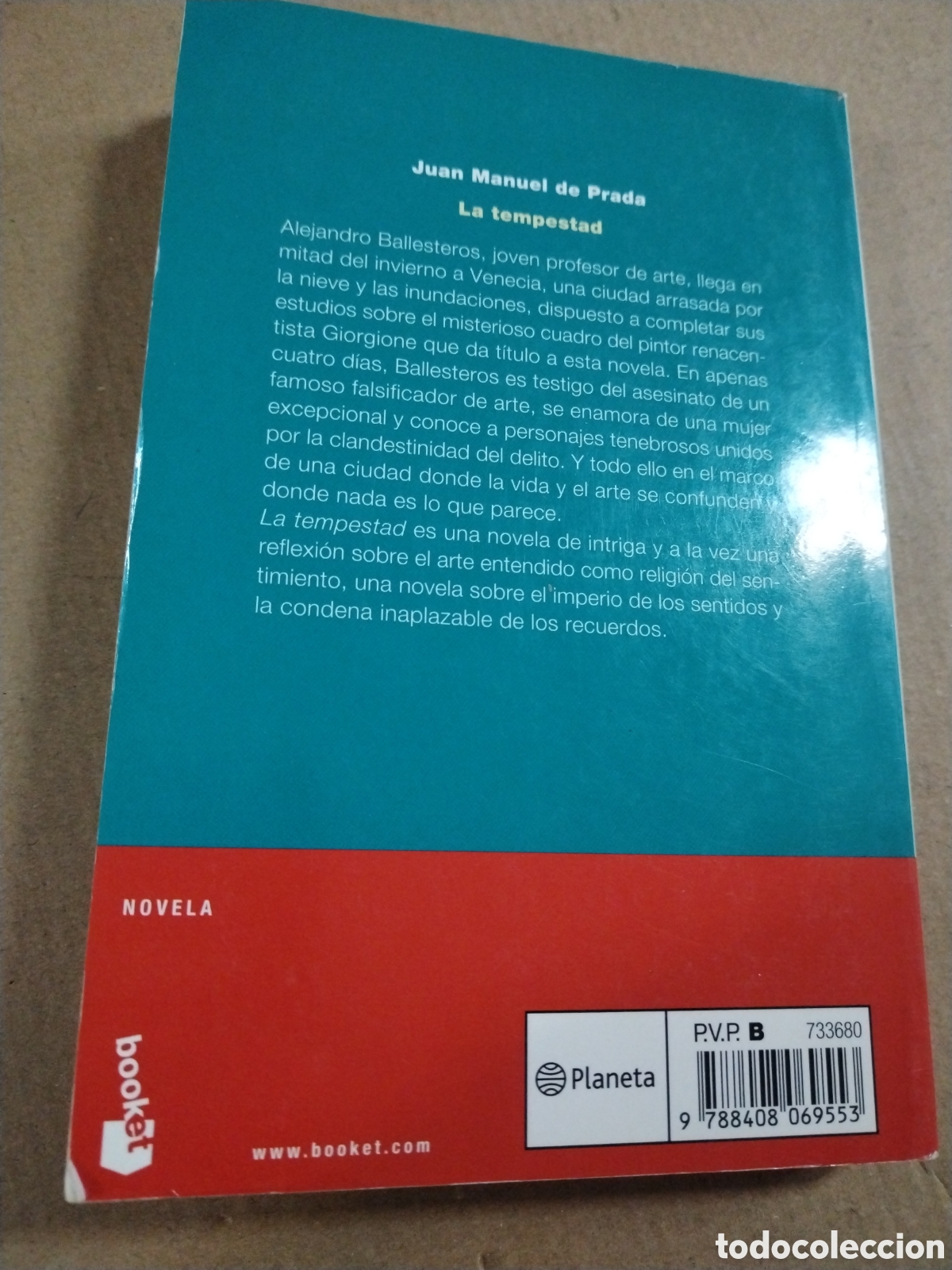 Libros: LA TEMPESTAD. JUAN MANUEL DE PRADA. - Foto 2