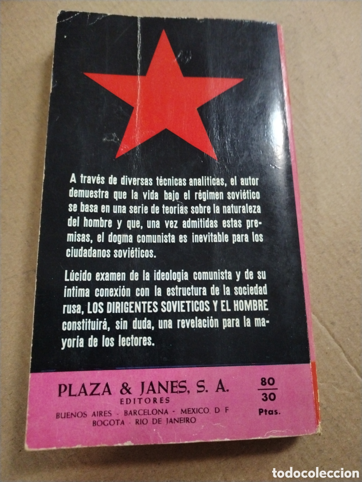 Libros: LOS DIRIGENTES SOVIETICOS Y EL HOMBRE. HADLEY CANTRIL - Foto 2