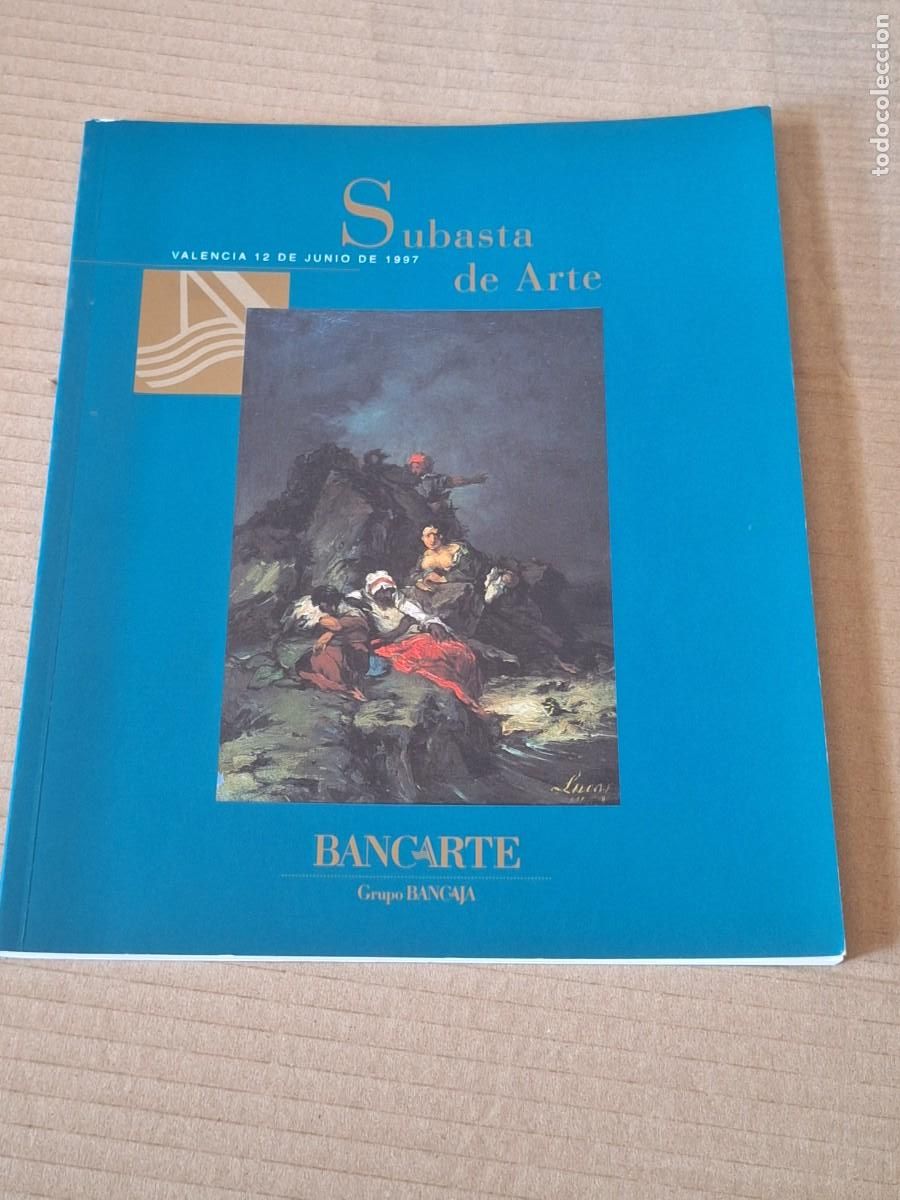 Libros: Cat&aacute;logo subasta de arte Bancaja . Valencia 1997 - Foto 1