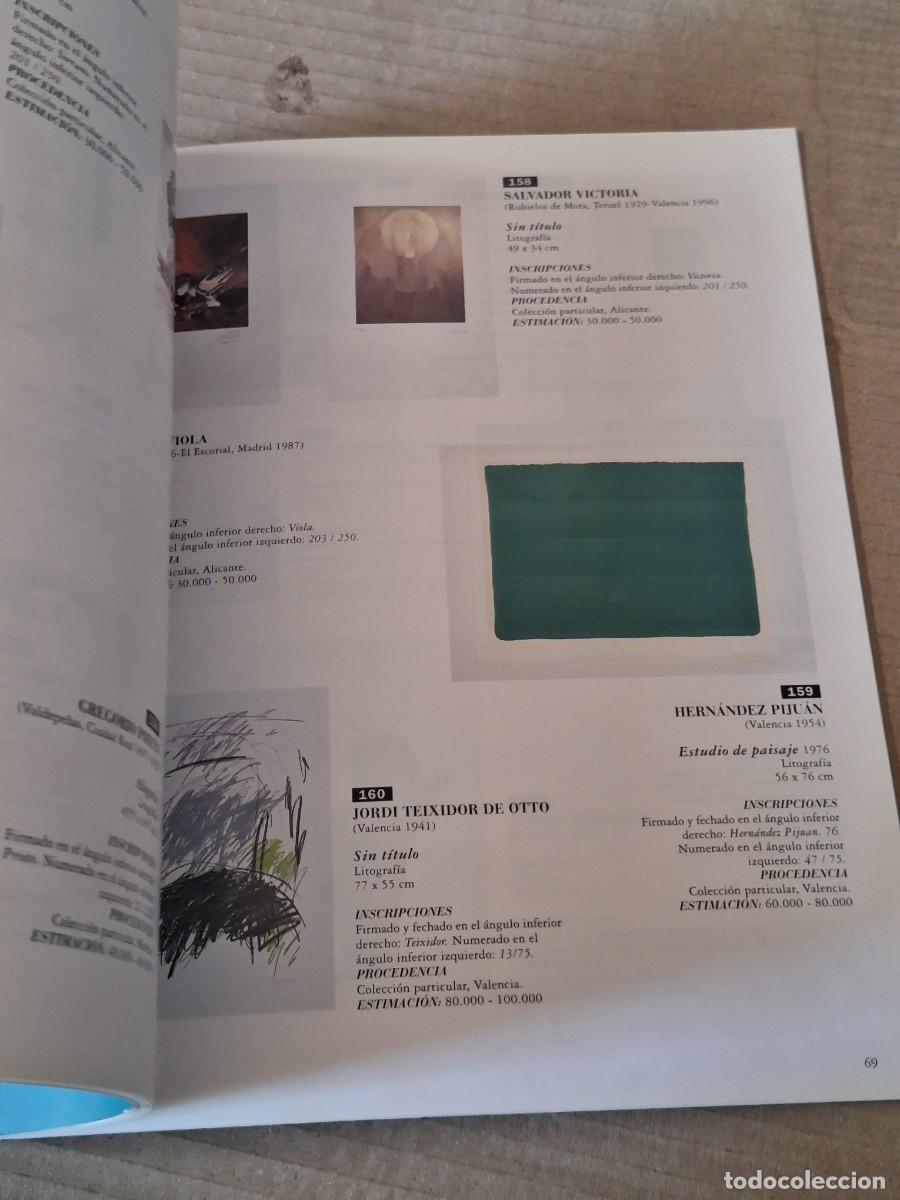 Libros: Cat&aacute;logo subasta de arte Bancaja . Valencia 1997 - Foto 4