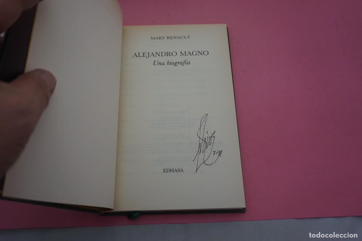 Libros: S-A/ ALEJANDRO MAGNO - MARY RENAULT / EDITORIAL EDHASA - Foto 2