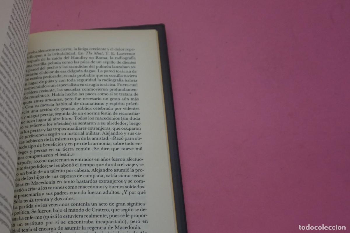 Libros: S-A/ ALEJANDRO MAGNO - MARY RENAULT / EDITORIAL EDHASA - Foto 4