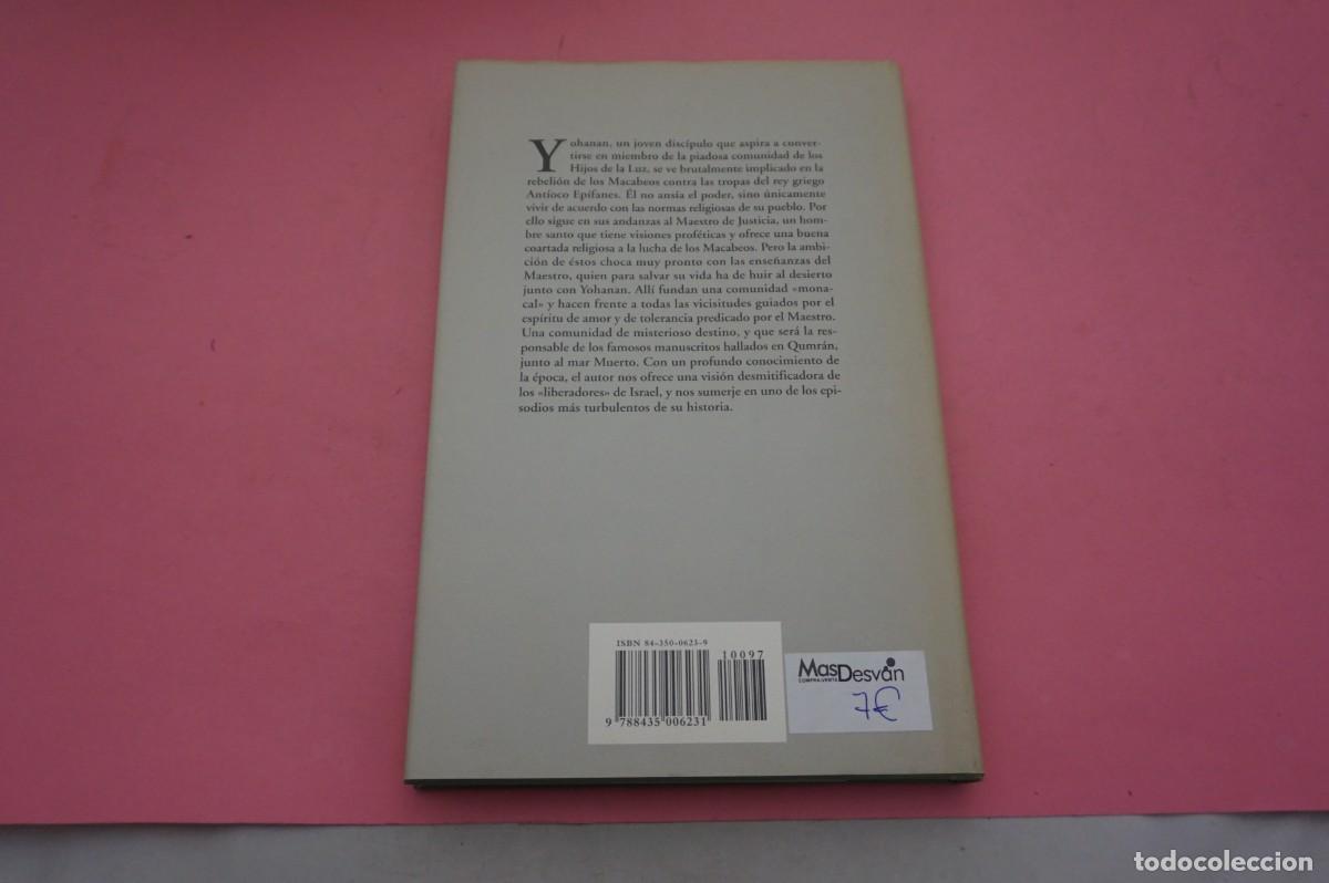 Libros: S-A/ EL MAESTRO DE JUSTICIA - CESAR VIDAL / EDITORIAL EDHASA - Foto 5