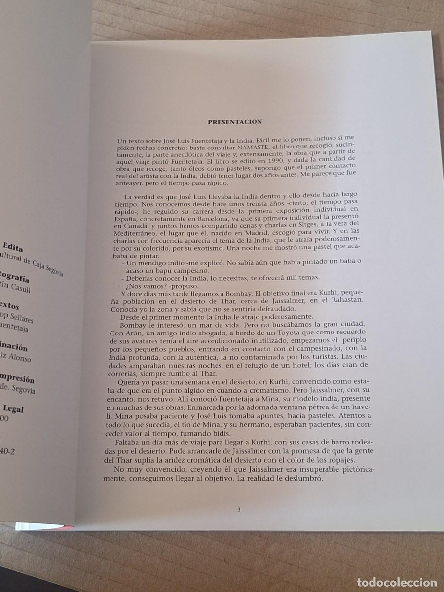 Libros: CAT&Aacute;LOGO JOS&Eacute; LUIS FUENTETAJA . 2000 - Foto 10