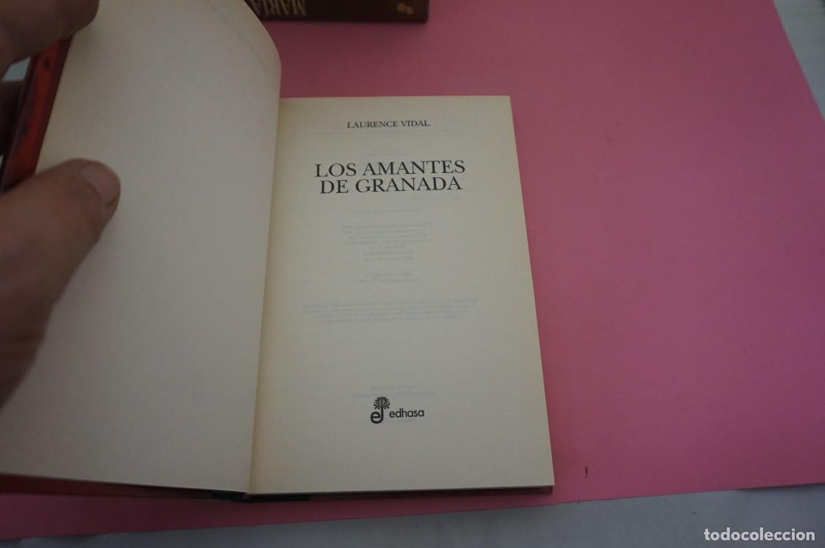 Libros: S-C/ LOS AMANTES DE GRANADA - LAURENCE VIDAL / EDITORIAL EDHASA - Foto 2