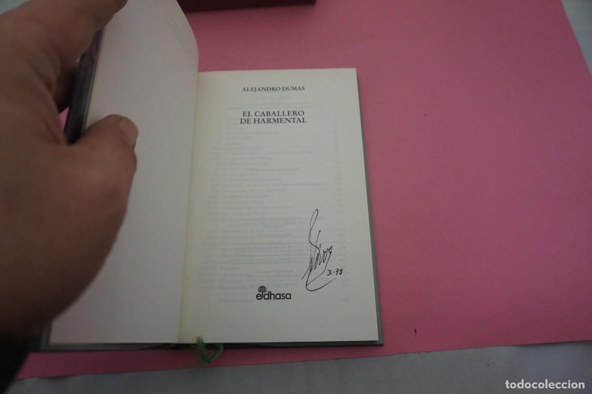 Libros: S-C/ EL CABALLERO DE HARMENTAL - ALEJANDRO DUMAS / EDITORIAL EDHASA - Foto 2