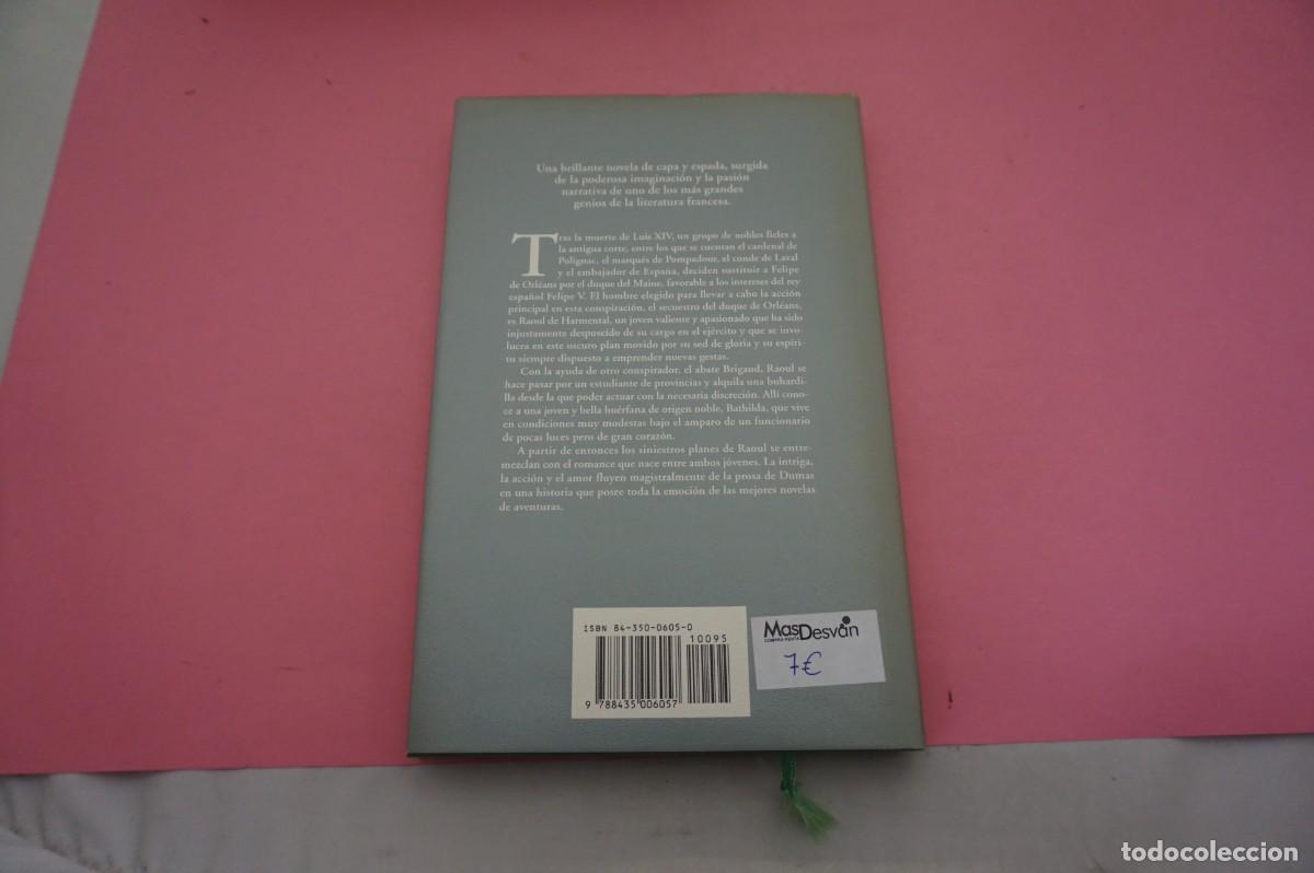 Libros: S-C/ EL CABALLERO DE HARMENTAL - ALEJANDRO DUMAS / EDITORIAL EDHASA - Foto 5