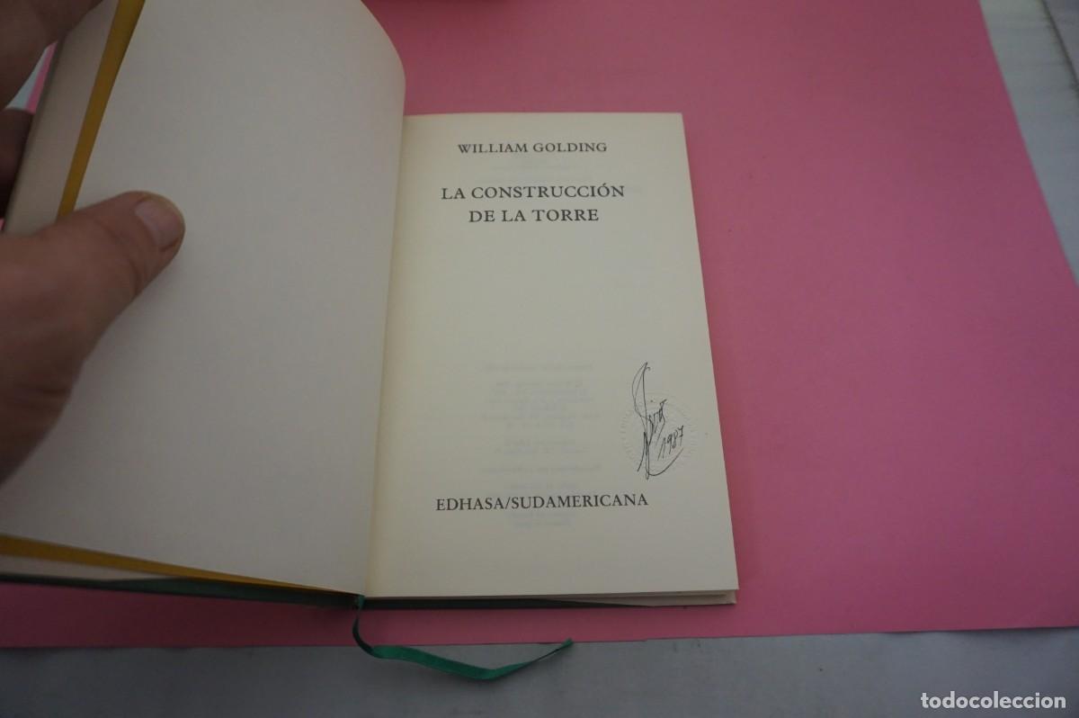 Libros: S-D/ LA CONSTITUCION DE LA TORRE - WILLIAM GOLDING / EDITORIAL EDHASA - Foto 2