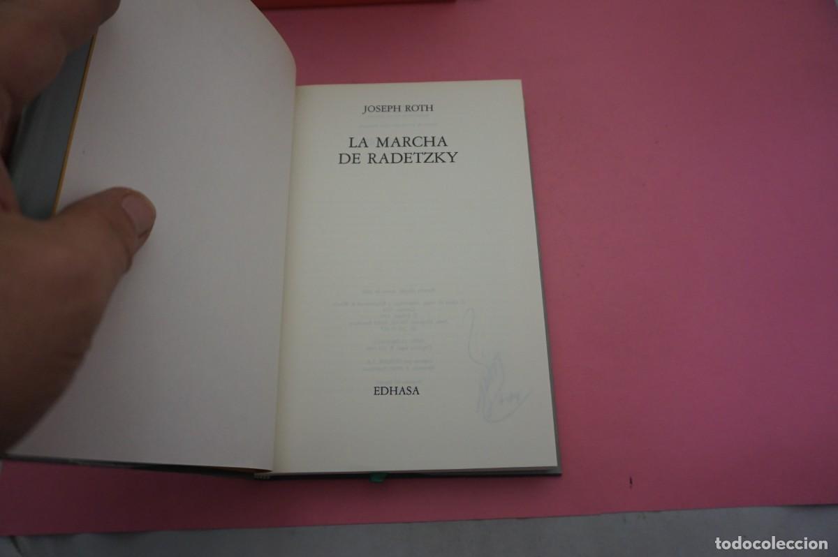 Libros: S-D/ LA MARCHA DE RADETZKY - JOSEPH ROTH / EDITORIAL EDHASA - Foto 2
